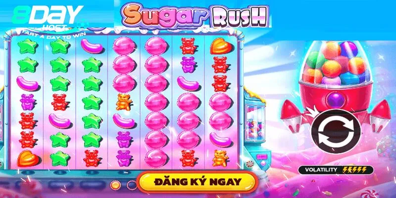 Sugar Rush là game nổ hũ đổi tiền thật hot nhất